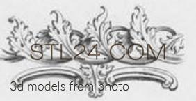 Фризы (FRIESE_0765 -  | 3D model 3DSMAX / OBJ / STL) 3D модель для ЧПУ станка